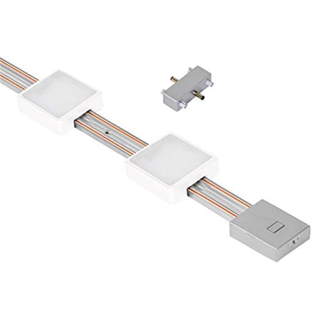 Jesco 12 in. Dimmable White Radianz Track KIT-RZ-EXT-T12-SQ2-30-WH